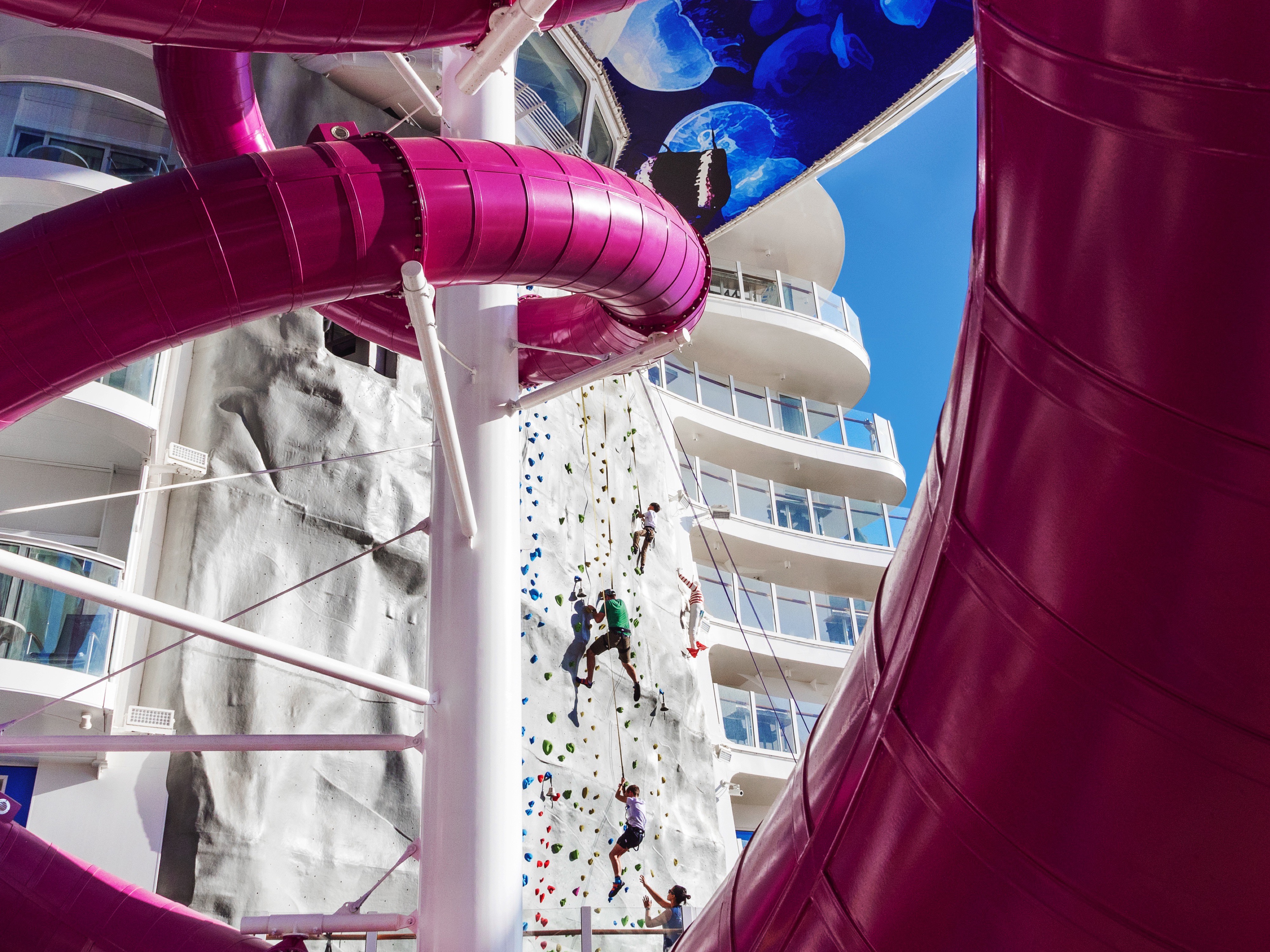 Symphony of the Seas - Rock Climbing Wall